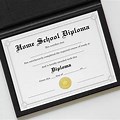 Home School Diploma Certificate