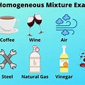 Homogeneous Mixture Examples