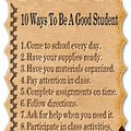 How to Be a Good Student Book