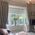 How to Decorate a Bay Window with Curtains