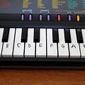 How to Label a Piano Keyboard