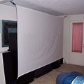 How to Make a Projector Screen with a Sheet