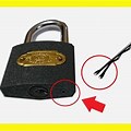 How to Unlock a Door with a Hair Pin