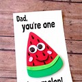 Ideas for Father's Day Cards