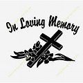 In Loving Memory Cross Clip Art