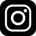 Instagram Logo Black and White Facebook