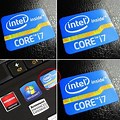 Intel Core I7 Sticker Generation