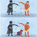 Iron Man and Batman Throwing Money