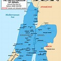 Israel Map 1000BC