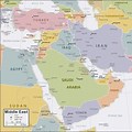Israel On Map of Middle East HD Images