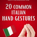Italian Gesture for Love