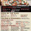 Italian Pizza Restaurant Menu