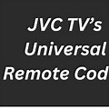 JVC DVD Remote Control Codes