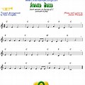 Jingle Bells Trumpet Sheet Music Easy