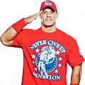 John Cena Shirt Blank Background