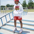 Jordan 4 Fire Red Outfits Boys
