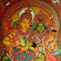 Kerala Mural Painting Shiva Kudumbam