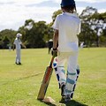 Kids Playing Cricket