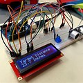 LCD Display for Arduino Black and White Image