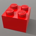 LEGO Brick 2X2 Top View
