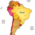 Large Map of Latin America