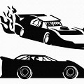 Late Model Stock Car Clip Art