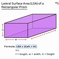 Lateral Surface Area Rectangular Prism