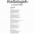 Leonard Cohen Hallelujah Bell Choir Sheet Music