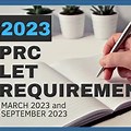 Let 2023 Application Requirements