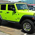 Lime Green Jeep Wrangler