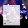 Live Streaming Form