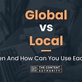 Local vs Global Constrain