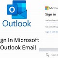 Log into Outlook Email Account