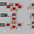 Logic Gates and Booleans in Minecraft