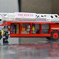 Los Angeles City Fire Department Ladder Truck LEGO