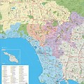 Los Angeles Tourist Map High Quality