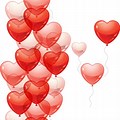 Love Balloons Background
