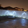 Low Voltage Lights for PVC Fence