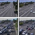 Low-Density Traffic On Highway