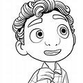 Luca Coloring Pages Disney