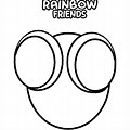 Lucky From Rainbow Friends Coloring Pages