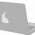 MacBook Facing Backward Vector