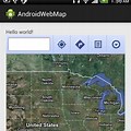 Map Home Screen Android