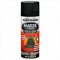 Matte Black Spray-Paint Car
