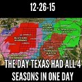 Meme of Texas First Cold Weather