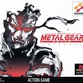 Metal Gear Solid PS1 Japanese Box Art