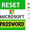 Microsoft Account Password Reset E
