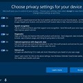 Microsoft Privacy Settings Page