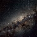 Milky Way Black and White GIF