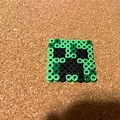 Minecraft Creeper Head Perler Beads